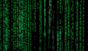 Matrix of numbers and letters